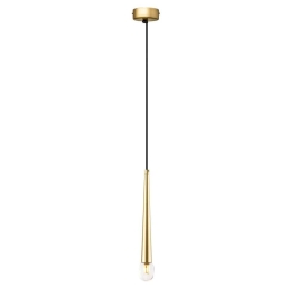 Φωτιστικό Οροφής Κρεμαστό 01487.04.4 Diameter: 4,5 cm Height: 31 cm Gold Luma
