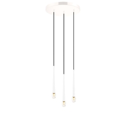 Φωτιστικό Οροφής Κρεμαστό 01487 3xG9 D.30cm White Luma