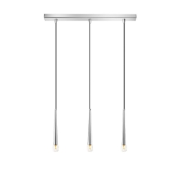 Φωτιστικό Οροφής - Ράγα 01487 3xG9 70cm Silver Luma