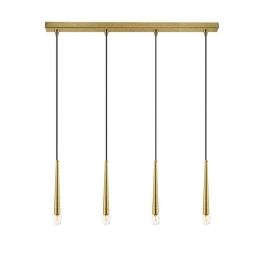 Φωτιστικό Οροφής - Ράγα 01487 4xG9 85cm Oxidized Gold Luma