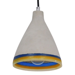 Φωτιστικό Οροφής Bevin 10001005 E27 Φ17x20cm Grey GloboStar