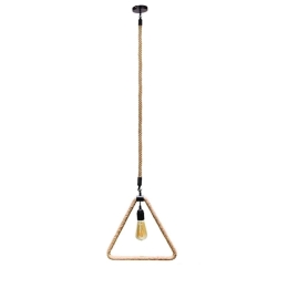 Φωτιστικό Οροφής Henley 10001238 E27 37x22x34cm Beige-Black GloboStar