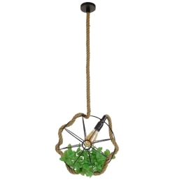 Φωτιστικό Οροφής Bradley 10001328 E27 Φ33x33cm Black GloboStar