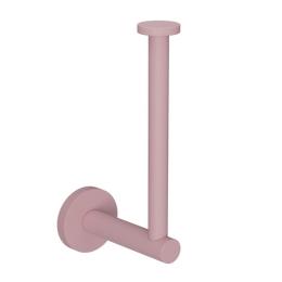 Χαρτοθήκη 102-303 5x5x17cm Matte Pink Pam&Co Ορείχαλκος