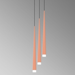 Φωτιστικό Οροφής Κρεμαστό 01220-07 G9  LED D30cm Copper Luma