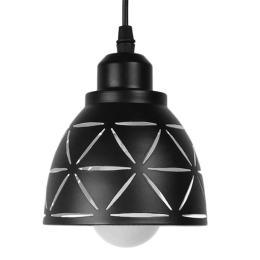 Φωτιστικό Οροφής Coolie 01475 Φ13x14cm 1xE27 Black-White GloboStar