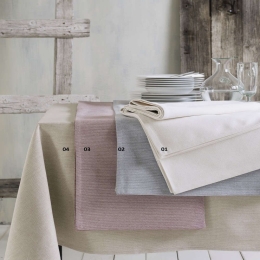 Τραπεζομάντηλο Με Αζούρ Batavia 03 Pink Ρυθμός 140X220 140x220cm 100% Βαμβάκι