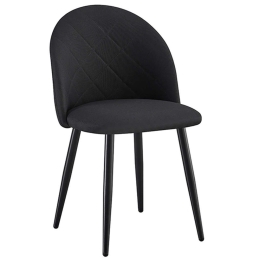 Καρέκλα Rio 11.1603 Με Ύφασμα Black