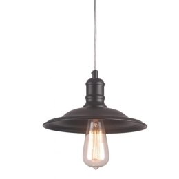 Φωτιστικό Οροφής Κρεμαστό 00045-05 E27 LED 35cm Black Luma