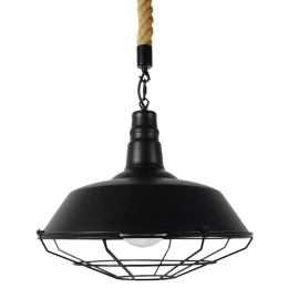 Φωτιστικό Οροφής Crane 01109 Black GloboStar Μέταλλο