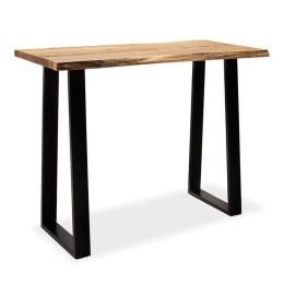 Κονσόλα Miles 113-000007 120x53x97cm Natural-Black