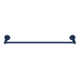 Κρεμάστρα Πετσέτας 113-203 60x5x5cm Matte Navy Blue Pam&Co Ορείχαλκος