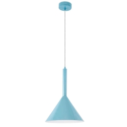 Φωτιστικό Οροφής Κρεμαστό 01014.04 15W LED E14 27x33cm Blue Luma