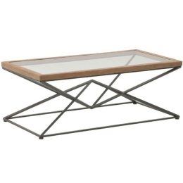 Τραπέζι Σαλονιού Cena 115-003185 121x61x45cm Black-Natural