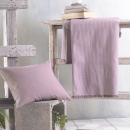 Ριχτάρι Hatton Purple Ρυθμός Πολυθρόνα Βαμβάκι-Πολυέστερ