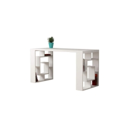 Γραφείο Labirent Λευκό 140X60X75Cm 119-000042