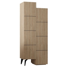 Ντουλάπι - Στήλη Romane 62,2x37,4x155,4cm Natural