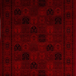 Χαλί Afgan 8129H Dark Red Royal Carpet 160X230cm