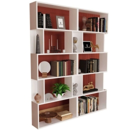 Βιβλιοθήκη Booky 120-000403 120x20x175cm White