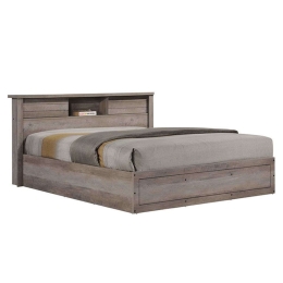 Κρεβάτι Διπλό Tara 123-000175 160x200cm Oak Διπλό
