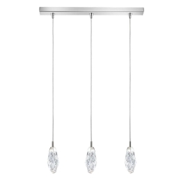 Φωτιστικό Οροφής - Ράγα 01466.07B 3W 24V LED 3000K 70cm Silver-Clear Luma