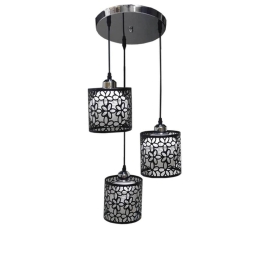 Φωτιστικό Οροφής Rainelda 01246 Black GloboStar Μέταλλο,Γυαλί