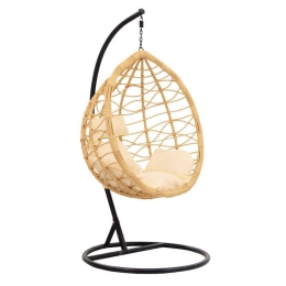 Κούνια Hudson 135-000022 109x119x195cm Natural-Beige