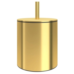 Κάδος Απορριμμάτων 5Lt 139-023 20x35cm Brushed Brass Pam&Co Ανοξείδωτο Ατσάλι