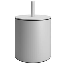 Κάδος Απορριμμάτων 5Lt 139-033 20x35cm Matte White Pam&Co Ανοξείδωτο Ατσάλι