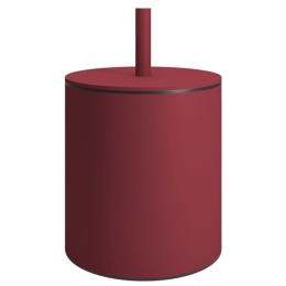 Κάδος Απορριμμάτων 5Lt 139-153 20x35cm Matte Bordeaux Pam&Co Ανοξείδωτο Ατσάλι