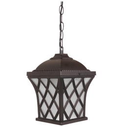 Φωτιστικό Οροφής Lincoln 01399 Bronze GloboStar Μέταλλο
