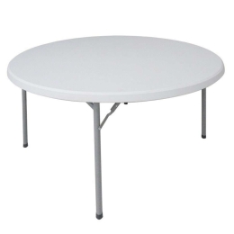 Τραπέζι Catering Comfort 142-000010 Φ152x74cm White