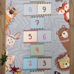 Χαλί Παιδικό Hopscotch 291 Multi DimCol 135X200cm