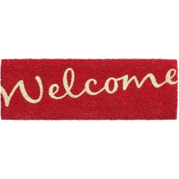 Πατάκι Εισόδου Ruco Print Welcome 720 26X75cm Red Sdim 26X75