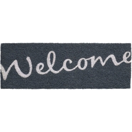 Πατάκι Εισόδου Ruco Print Welcome 722 26X75cm Grey Sdim 26X75