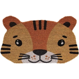 Πατάκι Εισόδου Ruco Shape Tiger 350 45x75cm Beige-Red Sdim 45X75