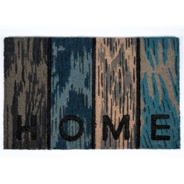 Πατάκι Εισόδου Ruco Style 004 Woodpanel Home 45X75cm Grey-Blue Sdim 45X75