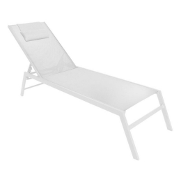 Ξαπλώστρα Kiara 152-000013 196x62x34cm White