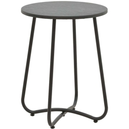 Τραπεζάκι Βοηθητικό Bramwell 152-000047 Φ40x50cm Anthracite