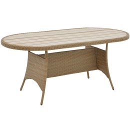 Τραπέζι Keir 152-000054 180x90x72cm Brown