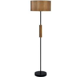 Φωτιστικό Δαπέδου 155-125-020 40x153cm Ε27 60W Bronze-Black