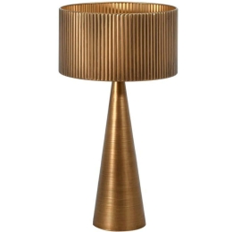 Φωτιστικό Επιτραπέζιο 155-125-030 31x58cm Ε27 60W Gold
