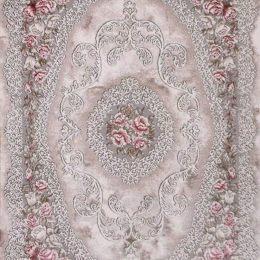 Σετ Χαλιά Κρεβατοκάμαρας 3Τμχ. Elements 30781-56 Beige-Red Merinos ΣΕΤ (2 67x150 & 67x230) Πολυέστερ