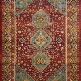 Χαλί Orient B811A AL Red Ezzo 100X160cm