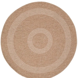 Χαλί Ψάθινο Avanos 8866 White Round Royal Carpet 160X160 Round
