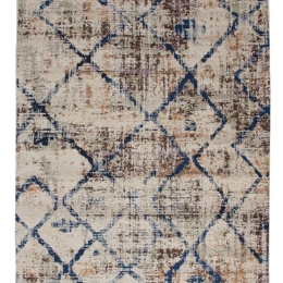 Χαλί Canvas 1147 J Beige-Blue Royal Carpet 75X250cm