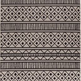 Χαλί Ψάθινο Flox 3603W Black Royal Carpet 160X235cm