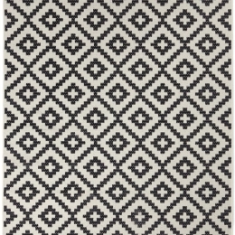 Χαλί Flox 721W White-Black Royal Carpet 160X235cm