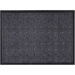 Πατάκι Εισόδου Impression 225 Diamond 60X80cm Black Sdim 60 X 80