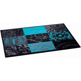 Πατάκι Εισόδου Ambiance 913 Patchwork 50X75cm Turquoise Sdim 50X75